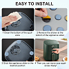 36Pcs 3 Styles Teflon & Rubber & EVA & Oil Glue Self-adhesive Furniture Protection Pads AJEW-CN0002-94B-6