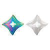2Pcs 2 Colors 201 Stainless Steel Connector Charms/Links STAS-TA0005-63-2