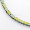 Electroplate Non-magnetic Synthetic Hematite Beads Strands G-J213A-07A-1
