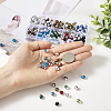 Spritewelry 300Pcs 10 Colors Electroplate Transparent Glass Beads EGLA-SW0001-02-5