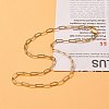 304 Stainless Steel Cable Chain Necklaces NJEW-JN03628-02-3