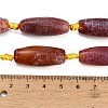 Dyed & Heated Natural Fire Crackle Agate Beads Strands GG-CBAB9C6-A01-01-4