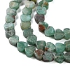 Natural Chrysocolla Beads Strands G-M403-A27-01-4