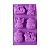 Christmas Theme DIY Food Grade Silicone Mold DIY-K075-21-3