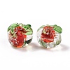 Handmade Lampwork Fruit Beads LAMP-C004-06G-2