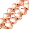 Electroplate Glass Beads Strands EGLA-H109-12-02-2