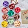 CRASPIRE Sealing Wax Particles Kits for Retro Seal Stamp DIY-CP0003-54N-5