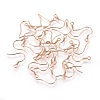 304 Stainless Steel Earrings Hooks X-STAS-P227-06RG-1