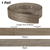 Black Walnut Edge Banding Strip DIY-WH0504-286B-2