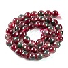 Natural Malaysia Jade Beads Strands G-A146-8mm-C13-4