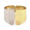 Iron Wide Plain Bangles for Women BJEW-L629-09GP-2