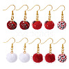 DIY Christmas Style Earring Making Kits DIY-TA0008-88-2