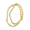 Electroplate Glass Beads Strands EGLA-F166-09G-2