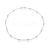 Non-Tarnish 304 Stainless Steel Cable Chain Necklaces NJEW-M183-06P-2