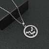 Stainless Steel Pendant Necklaces JE9568-4