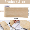 Wood Grain Pattern PVC Self-Adhesive Tapes AJEW-WH0258-957A-2