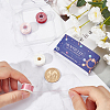 4 Rolls 4 Colors Special Coated Polyester Beading Threads for Seed Beads OCOR-SC0001-08B-3