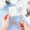 Stainless Steel Sewing Scissors TOOL-WH0018-32RGP-3