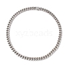 Non-Tarnish 304 Stainless Steel Curb Chains Necklace for Women NJEW-E155-08P-01-1