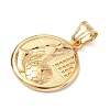 Sports 304 Stainless Steel Pendants LS-STAS-D207-15G-2