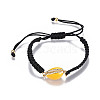 (Jewelry Parties Factory Sale)Adjustable Nylon Cord Braided Beaded Bracelets BJEW-N303-02-5