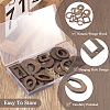  DIY Geometry Earring Making Kit DIY-TA0005-31-12