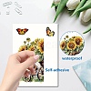 8 Sheets 8 Styles PVC Waterproof Wall Stickers DIY-WH0345-101-3