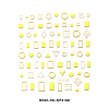 3D Gold Stamping Nail Decals Stickers MRMJ-R090-56-DP3196-2