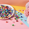 Spritewelry 250Pcs 5 Style Handmade Polymer Clay Beads CLAY-SW0001-01-6