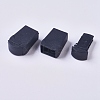 Plastic Zipper Pull Cord Ends KY-WH0020-27-2
