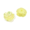 UV Plating Opaque Acrylic Bead Cap OACR-K001-41B-2