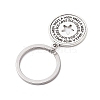 Tibetan Style Alloy Keychain KEYC-JKC00928-5