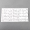 Plastic Self-adhesive Label Stickers DIY-WH0304-437A-1