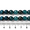 Dyed & Heated Natural Dragon Veins Agate Beads Strands G-P539-A01-28-5