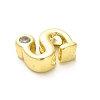 Rack Plating Brass Cubic Zirconia Beads KK-L210-008G-S-2
