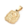 304 Stainless Steel Pendants SA-CBA34D4-03D-G-2