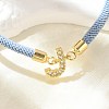 Adjustable Nylon Cord Bracelets BJEW-C096-01G-10-2