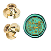 Wax Seal Brass Stamp Head AJEW-WH0209-488-1