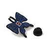 Butterfly Black Aolly Brooches JEWB-U004-06EB-10-3