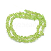 Natural Peridot Beads Strands G-P332-66-2