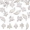 20Pcs 5 Style 201 Stainless Steel Pendants STAS-UN0030-22-1