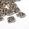 Tibetan Style Alloy Charms Pendants TIBEP-A123278-AS-LF-2