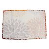 Autumn Floral Linen Placemat AJEW-Z051-02C-2