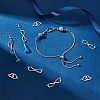 20Pcs 2 Styles 201 Stainless Steel Connector Charms FIND-HY0001-18-6