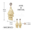 SHEGRACE Brass Stud Earrings JE817N-2