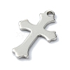 Non-Tarnish 201 Stainless Steel Pendants STAS-C097-55P-02-2