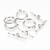 Alloy Toggle Clasps X-PALLOY-EA9143Y-AS-RS-1