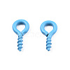 Spray Painted Iron Screw Eye Pin Peg Bails IFIN-N010-002A-04-3