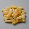 Opaque Acrylic Beads MACR-WH0007-83J-2
