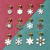 Christmas Alloy Enamel European Dangle Charms PALLOY-FS00013-5